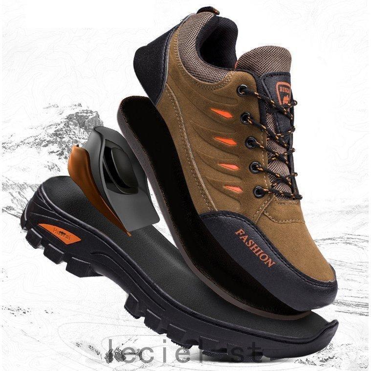 トレッキングシューズ メンズ レディース 防水 登山靴 ハイキングシューズ ミドルカット ハイキング アウトドアシューズ 防滑 | ブランド登録なし | 03