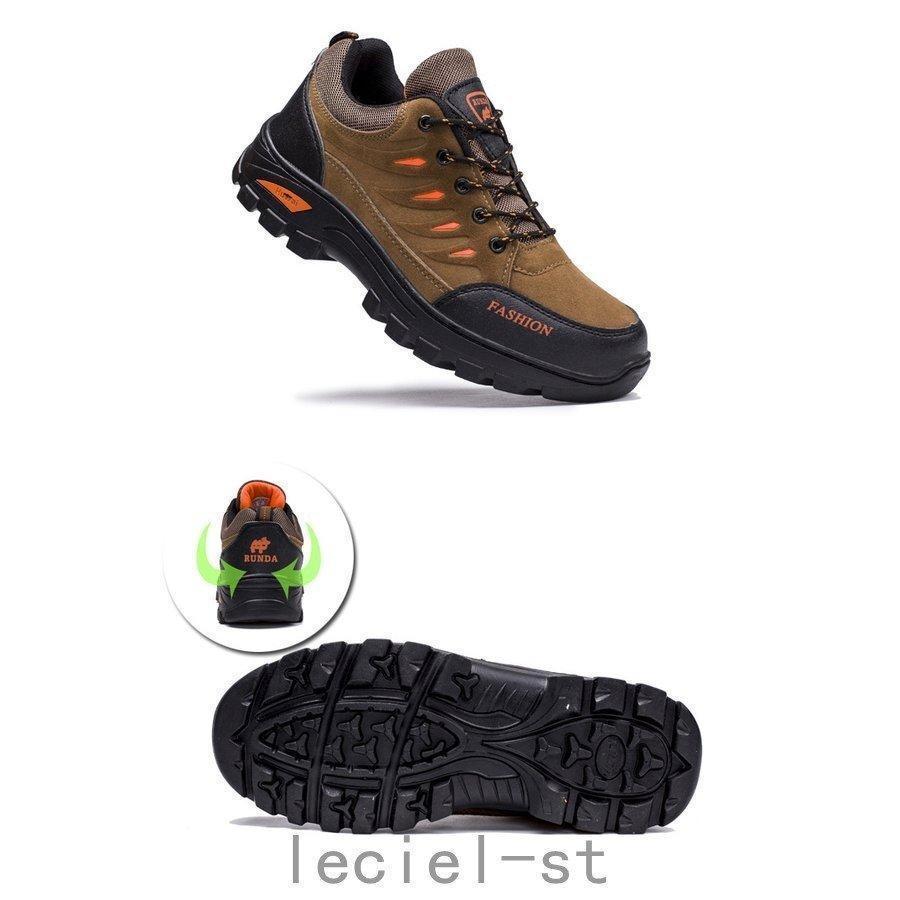 トレッキングシューズ メンズ レディース 防水 登山靴 ハイキングシューズ ミドルカット ハイキング アウトドアシューズ 防滑 | ブランド登録なし | 06