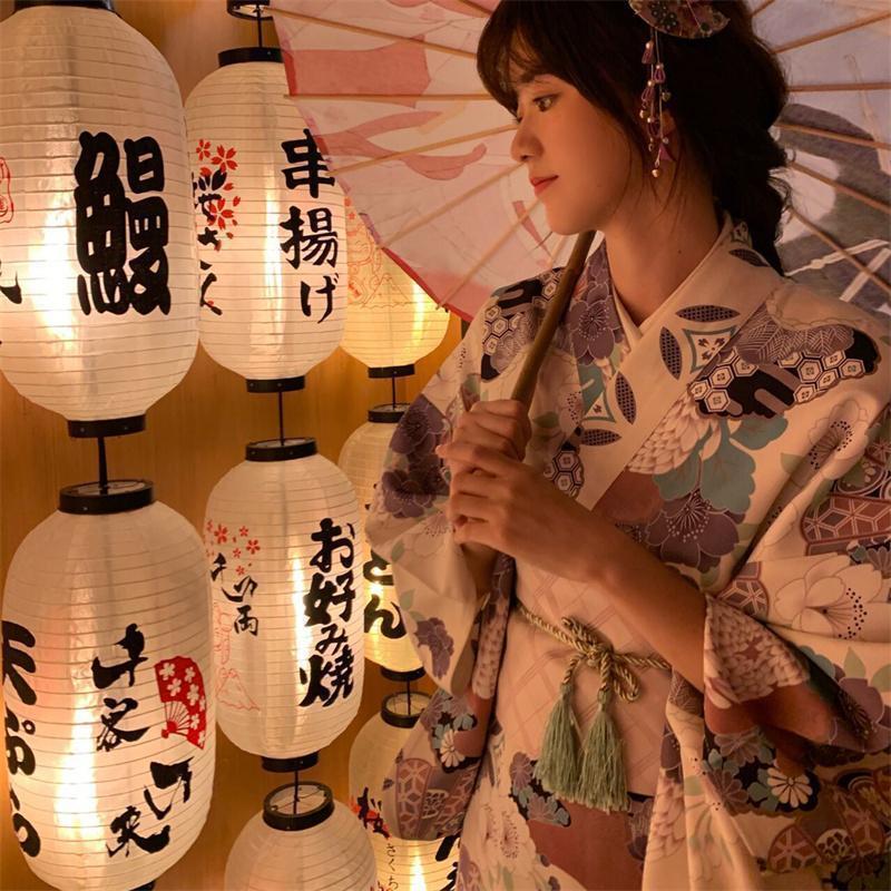 浴衣 セット レディース 20代 30代 40代 浴衣セット 3点セット Fサイズ ゆかた 2022 レディース浴衣 平帯 女性用浴衣 婦人 レトロ | ブランド登録なし | 07