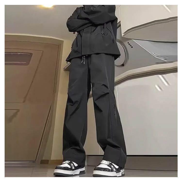 防水 トレッキングパンツ 夏 薄手 メンズ レディース 男女兼用 ワイドパンツ カーゴパンツ 登山ズボン 撥水 速乾 ロングパンツ 登山用パンツ スポ | ブランド登録なし | 12