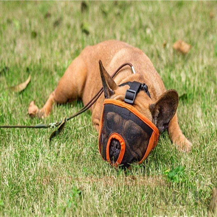 口輪 犬 ペット用品 メッシュ 無駄吠え 舐めぐせ マズル しつけ マスク 噛み癖 傷舐め グッズ 防止 飼育用品 家庭用 | ブランド登録なし