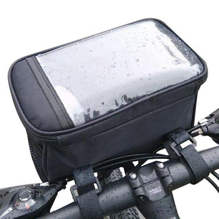 自転車バッグフロントバッグ車体装着バッグ大人用防水大容量ハンドルバッグサイクリングバッグ自転車用アクセサリー簡単取り付け |  | 05