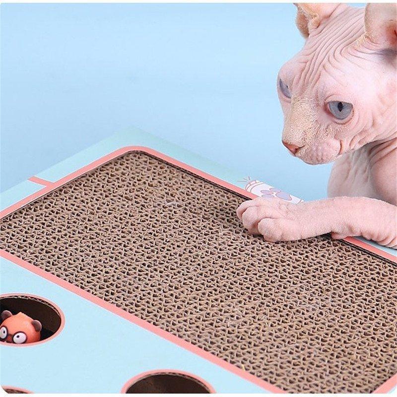 猫おもちゃ ネズミ 知育玩具 ネコ 猫じゃらし モグラ叩き 木製 運動不足 ストレス解消 お誕生日 プレゼント 木箱 興味 留守 楽しい 遊ぶ | ブランド登録なし | 08