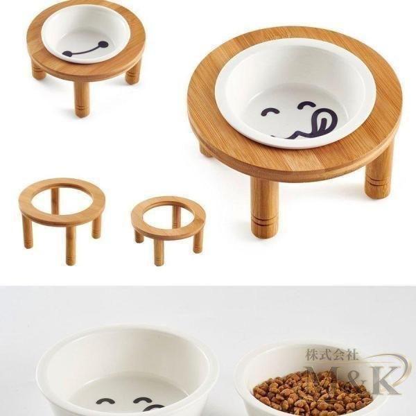 えさ皿 猫 食器 食器台 陶器 アイアンスタンド フードボウル 食べやすい ごはん皿 シングル 餌入れ ペット エサ お皿 皿 犬 | ブランド登録なし | 04