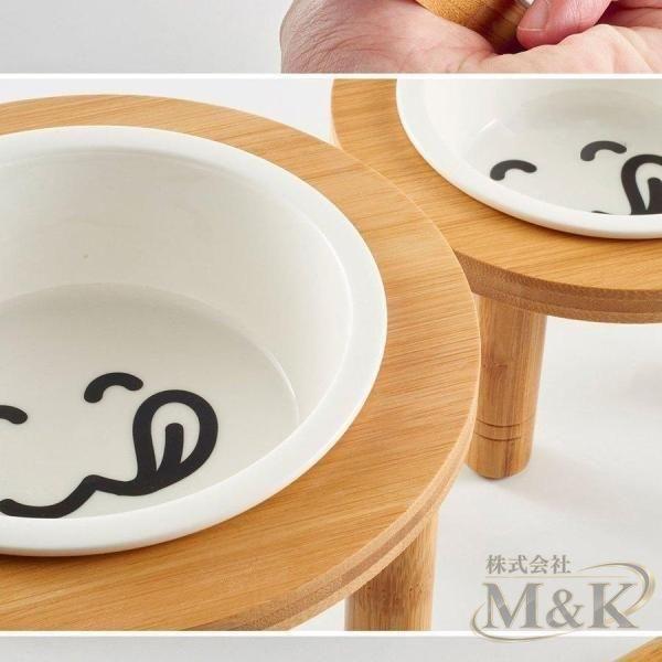 えさ皿 猫 食器 食器台 陶器 アイアンスタンド フードボウル 食べやすい ごはん皿 シングル 餌入れ ペット エサ お皿 皿 犬 | ブランド登録なし | 07