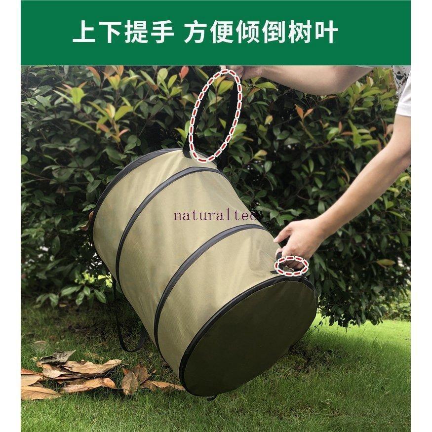 ゴミ箱収納袋付き折り畳みビッグ大容量SML安定自立式ガーデンバケツ折りたたみ庭用バケツアウトドアキャンプゴミバッグ収穫袋かご園芸用掃除 | ブランド登録なし | 06