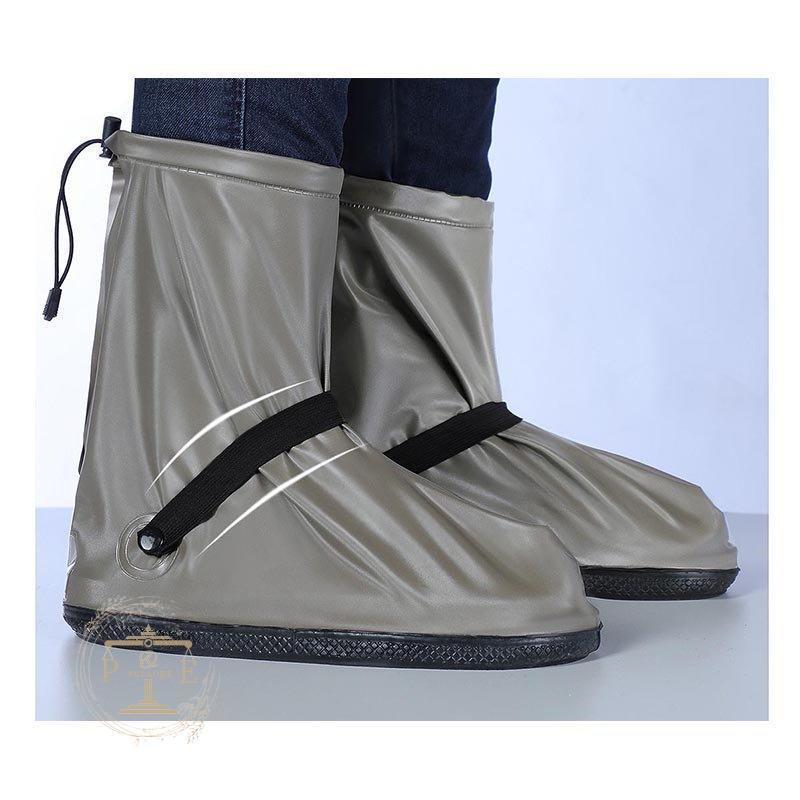 シューズカバー 靴カバー 雨 雨用 防水 レイン シューズ 靴 カバー 泥除け 滑り止め バイク 自転車 子供 メンズ レディース |  | 02