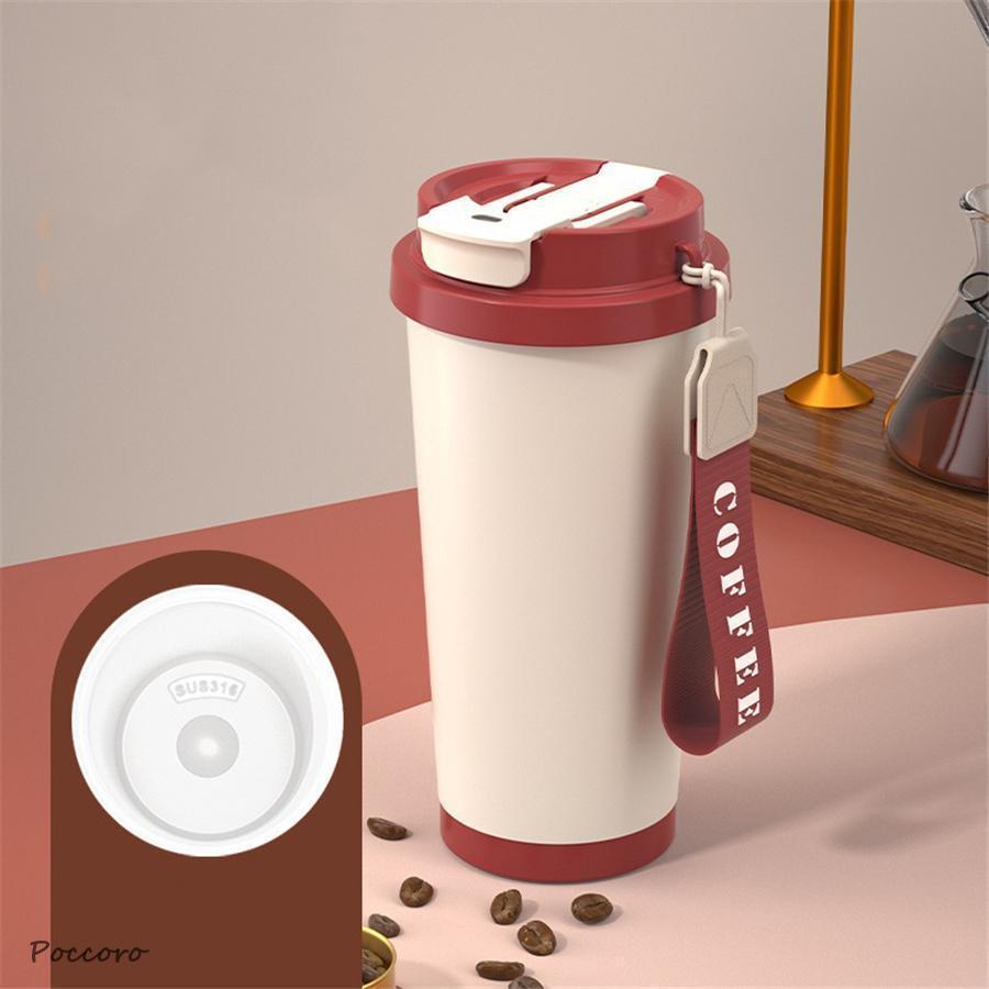 タンブラー セラミックタンブラー 水筒 セラミックコーティング ストロー付き ボトル 蓋付き こぼれない 持ち運び 真空断熱 大容量 保温 保冷 軽量 | ブランド登録なし | 03