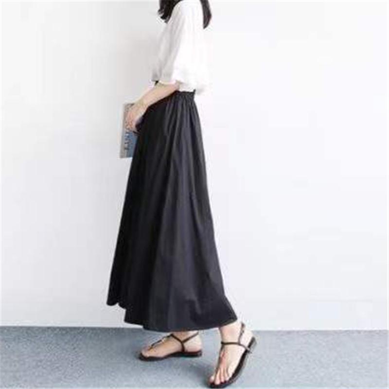 スカート ロングレデイース ロング 夏 フレアスカート マキシスカート 薄手 ハイウエスト 春夏 体型カバー Aライン 大きいサイズ カジュアル | ブランド登録なし | 13