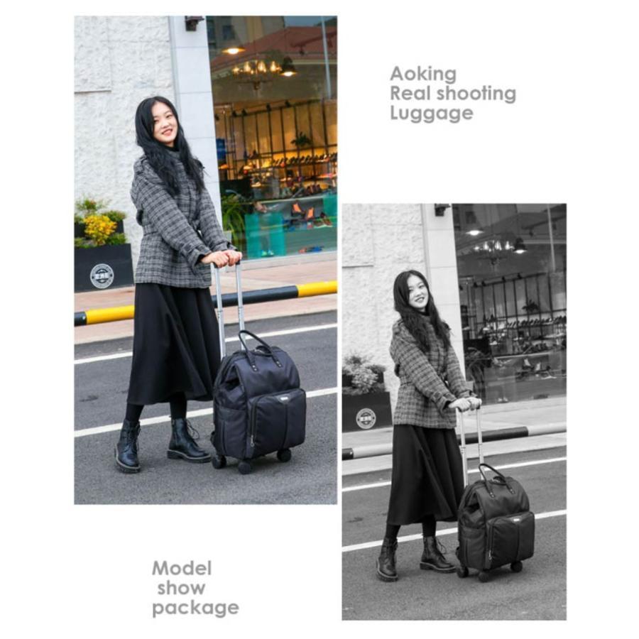 3way トロリーバッグ キャリーバッグ 機内持ち込み Sサイズ リュック ショッピングカート スーツケース 小型 トランク 旅行ケース ソフトケース |  | 10