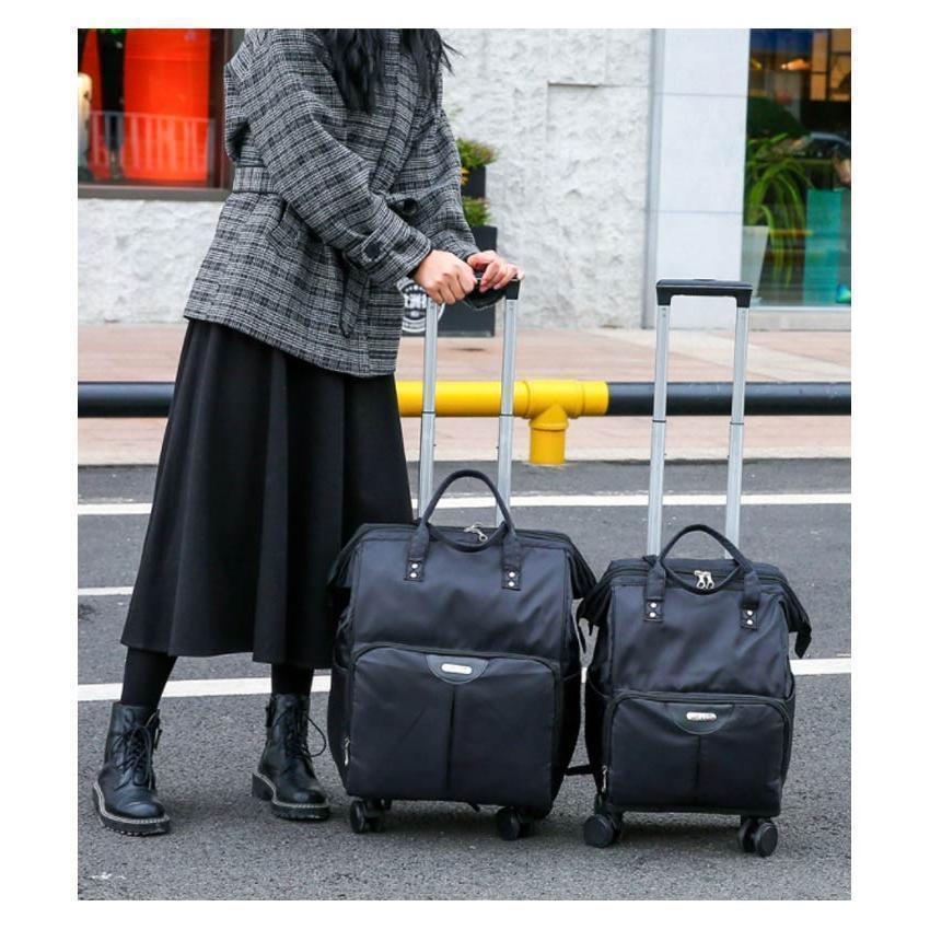 3way トロリーバッグ キャリーバッグ 機内持ち込み Sサイズ リュック ショッピングカート スーツケース 小型 トランク 旅行ケース ソフトケース |  | 09