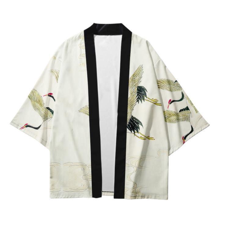 はおり メンズ 甚平風 浴衣風 夏服 着物 花火大会 七分袖 男性用 和式 羽織 おしゃれ | ブランド登録なし | 11