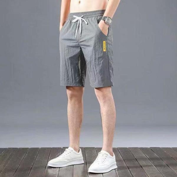 ジョガーパンツ 接触冷感 メンズ 7分丈 ショットパンツ 3TYPE 快適 薄手 夏 春 涼しい ズボン 涼しい 肌触り 吸汗速乾 通気 | ブランド登録なし | 02