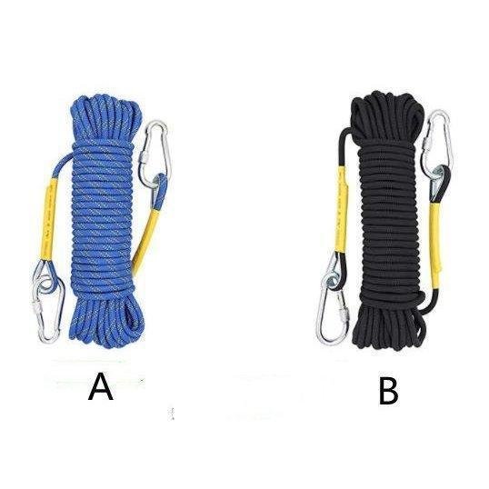 ロープ アウトドア 登山 クライミング クライミングロープ 多目的ロープ ザイル カラビナ フックボルダリング 消防 | ブランド登録なし | 09