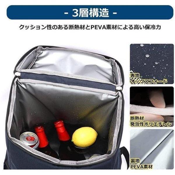 おしゃれ保冷バッグ保冷リュック大容量new保冷リュックサッククーラーバッグ買い物リュック保冷保温撥水多機能通学通勤旅行 | ブランド登録なし | 11