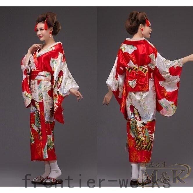 花魁 コスプレ 花魁着物ロングドレス コスプレ衣装 よさこい衣装 イベント衣装 着物ドレス ダンス衣装 浴衣 祭り 和服 結婚式 | ブランド登録なし | 10