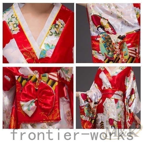 花魁 コスプレ 花魁着物ロングドレス コスプレ衣装 よさこい衣装 イベント衣装 着物ドレス ダンス衣装 浴衣 祭り 和服 結婚式 | ブランド登録なし | 17