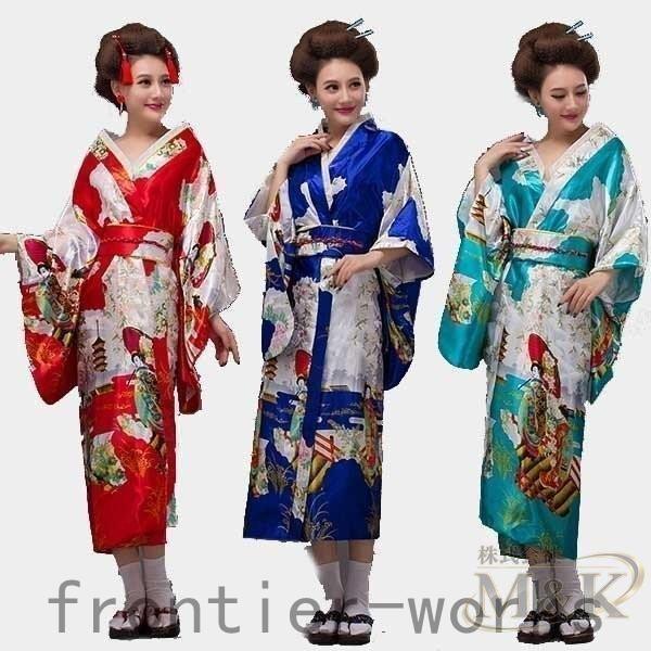 花魁 コスプレ 花魁着物ロングドレス コスプレ衣装 よさこい衣装 イベント衣装 着物ドレス ダンス衣装 浴衣 祭り 和服 結婚式 | ブランド登録なし | 01