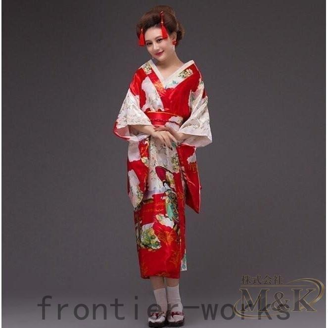 花魁 コスプレ 花魁着物ロングドレス コスプレ衣装 よさこい衣装 イベント衣装 着物ドレス ダンス衣装 浴衣 祭り 和服 結婚式 | ブランド登録なし | 09