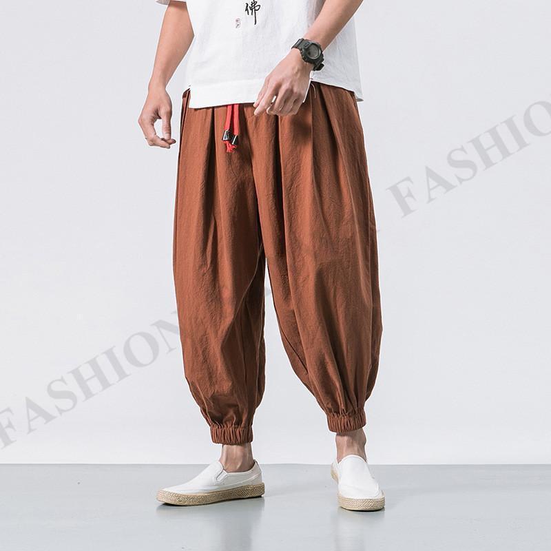 サルエルパンツ メンズ アラジンパンツ サルエル 夏 涼しいパンツ メンズパンツ イージーパンツ 長ズボン 夏 | ブランド登録なし | 05