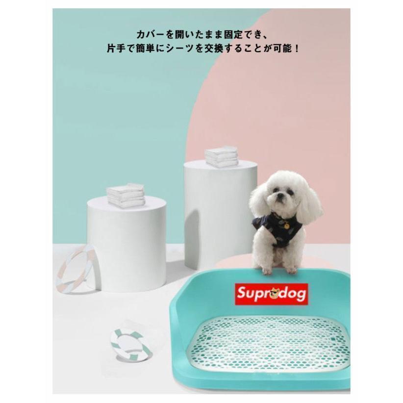 犬トイレ 犬 トイレ 犬用トイレ トイレ容器 トイレ本体 トレーニング Lサイズ おしゃれ トイレトレーニング 犬のトイレ ペットトレー トイレトレー | ブランド登録なし | 12