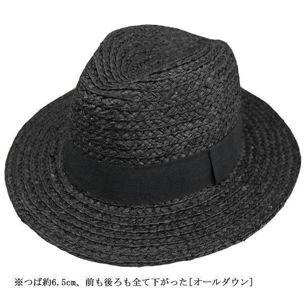 大きいサイズ ラフィア 帽子 中折れ パナマ帽 ストローハット 麦わら帽子 ラフィアハット ベルト リボン UVカット メンズ レディース 春 夏 |  | 12