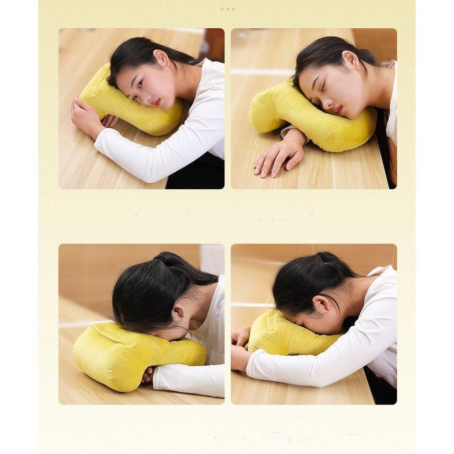 昼寝枕 デスク うつぶせ寝 うつぶせ うつ伏せ枕 うつ伏せ 机枕 デスク枕 デスクピロー 昼寝クッション 顔まくら クッション | ブランド登録なし | 05
