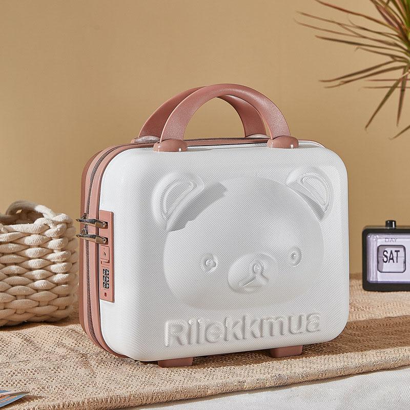新作 ミニトランクケース キャリーケース スーツケース キャリーバッグ ハード キャリーオン 機内持ち込み 小型 大容量 手提げ 旅行用かばん | ブランド登録なし | 01