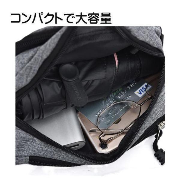 ウエストポーチ ウエストバッグ ボディバッグ メッセンジャー 斜め掛け サイクリング ジョギング ウォーキング メンズ レディース 鞄 ペットボトル | ブランド登録なし | 14