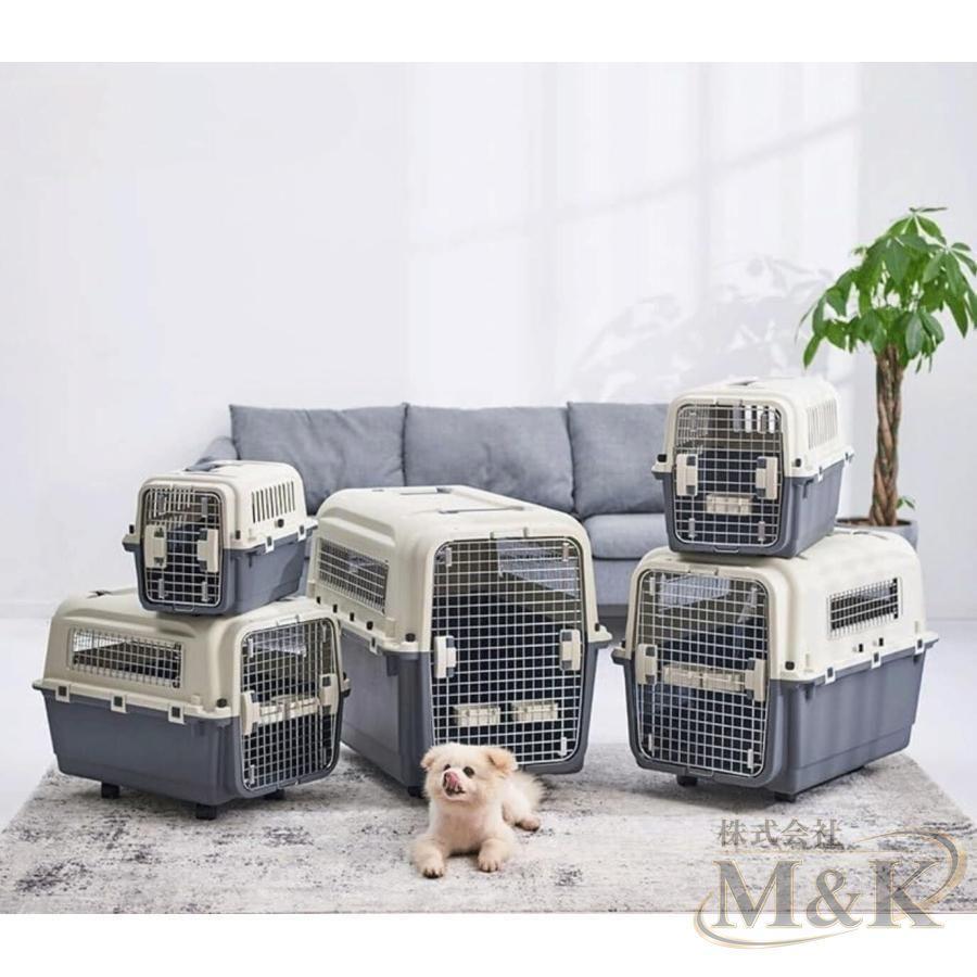ペットキャリー 犬 キャリーケース キャリーバッグ ペットクレート ハードクレート 新幹線対応 クレート 多頭飼い 中型犬 大型犬 | ブランド登録なし | 05