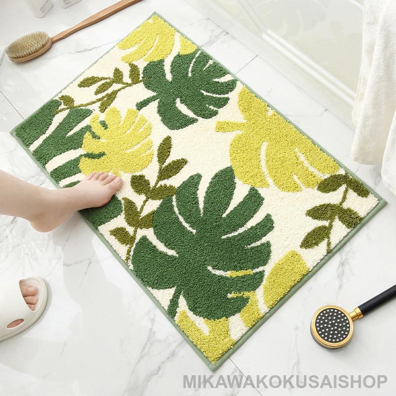 玄関マット 足拭きマット 屋内 大判 北欧 50×80cm 薄型 洗える ドアマット 泥落とし 滑り止め 玄関 オールシーズン 吸水速乾 おしゃれ | ブランド登録なし | 02
