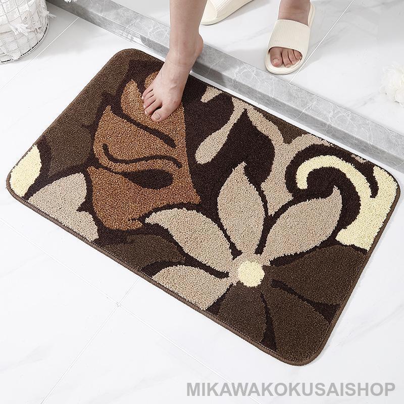 玄関マット 足拭きマット 屋内 大判 北欧 50×80cm 薄型 洗える ドアマット 泥落とし 滑り止め 玄関 オールシーズン 吸水速乾 おしゃれ | ブランド登録なし | 05
