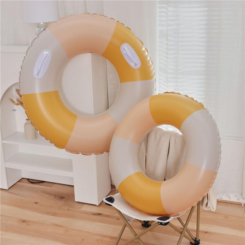 浮き輪 うきわ 子供 大人用 フロート ベビー キッズ 浮き具 取って付き リンク型 浮輪 夏休み 水遊び 60 70 80 90 |  | 19