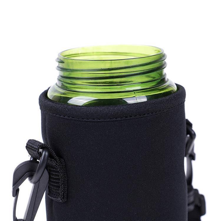 大きめ ボトルカバー 水筒カバー 1L 1.5L 2L ペットボトルカバー 水筒ケース 1リットル 保冷 保温 ブラック ショルダー 大人 子供 水筒 | ブランド登録なし | 03