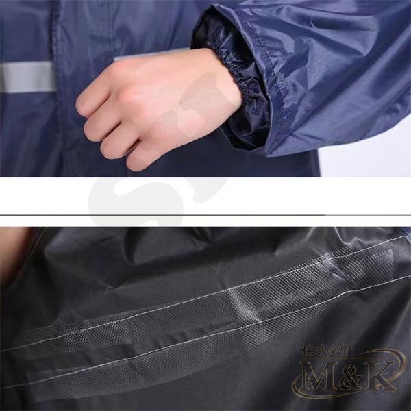 カッパ 雨具 レインコート 上下セット 撥水 レインウエア メンズ ゴルフ 雨合羽 バイク 自転車 反射 ソロキャンプ 通勤 | ブランド登録なし | 10
