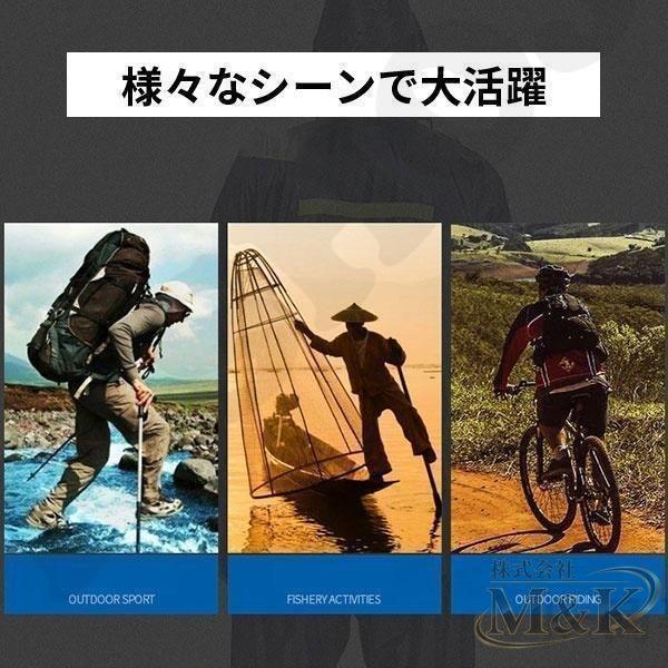 カッパ 雨具 レインコート 上下セット 撥水 レインウエア メンズ ゴルフ 雨合羽 バイク 自転車 反射 ソロキャンプ 通勤 | ブランド登録なし | 04
