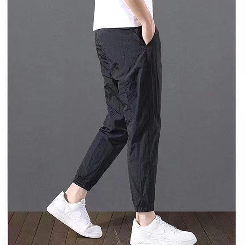 ジャージパンツ メンズ ジャージ 下 夏ズボン 無地 スウェットパンツ サルエルパンツ ジョガーパンツ クロップドパンツ 涼しい 速乾 春夏 薄手 | ブランド登録なし | 14