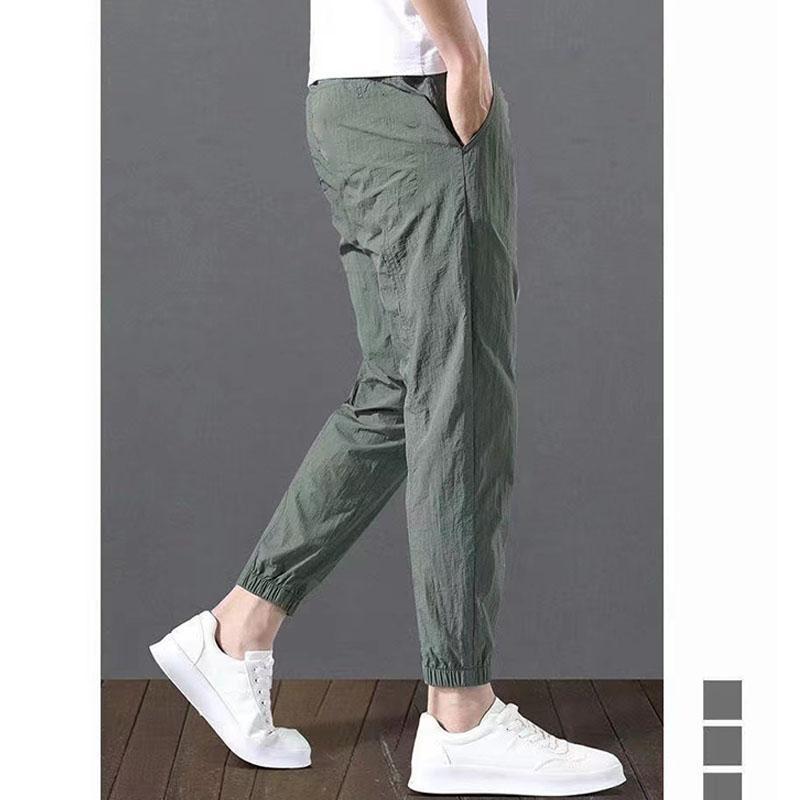 ジャージパンツ メンズ ジャージ 下 夏ズボン 無地 スウェットパンツ サルエルパンツ ジョガーパンツ クロップドパンツ 涼しい 速乾 春夏 薄手 | ブランド登録なし | 15