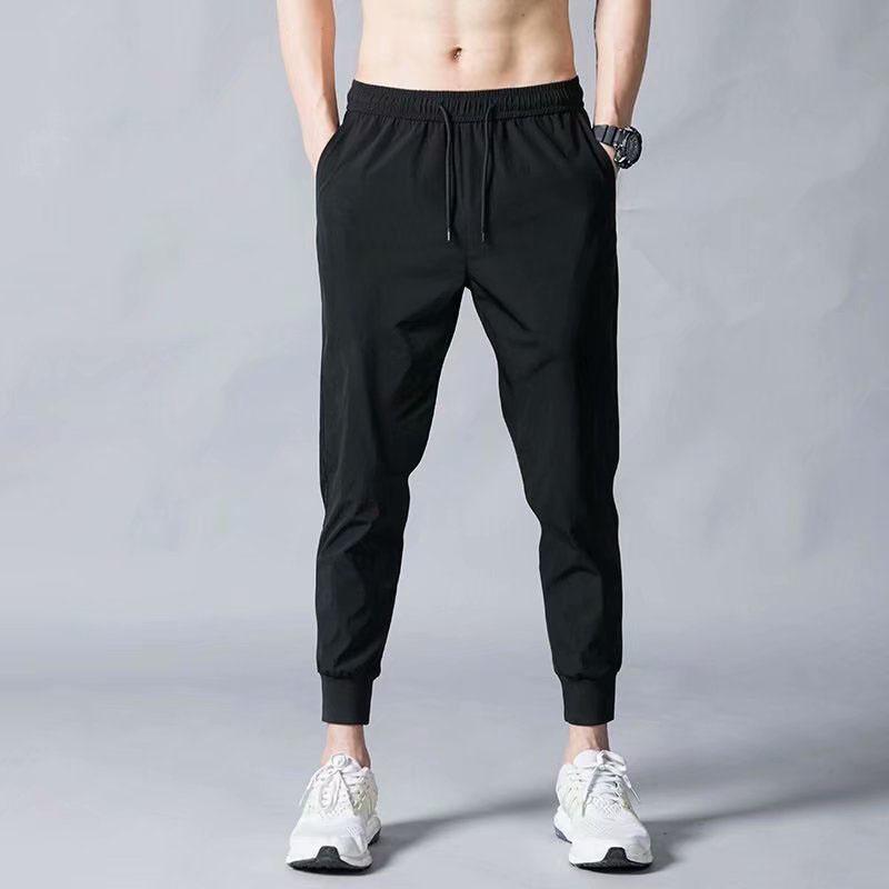 ジャージパンツ メンズ ジャージ 下 夏ズボン 無地 スウェットパンツ サルエルパンツ ジョガーパンツ クロップドパンツ 涼しい 速乾 春夏 薄手 | ブランド登録なし | 04