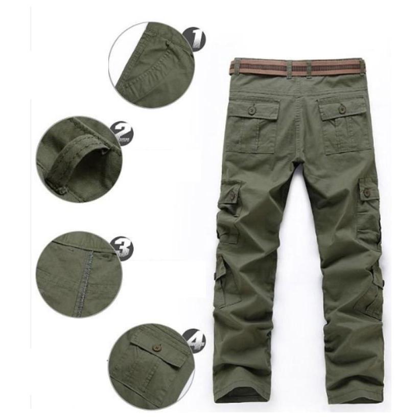 軍パン メンズ 春 茶色 ワークパンツ 冬 コットン 作業着 大きいサイズ 綿 秋 カーゴパンツ 長ズボン ロングパンツ アメカジ 秋冬コーデ 動きやすい | ブランド登録なし | 08