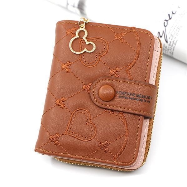 二つ折り財布 レディース 財布 サイフ ウォレット シンプル ミニ財布 wallet 大収納 大容量 多機能 カード入れ コンパクト 可愛い 大人 | ブランド登録なし | 11