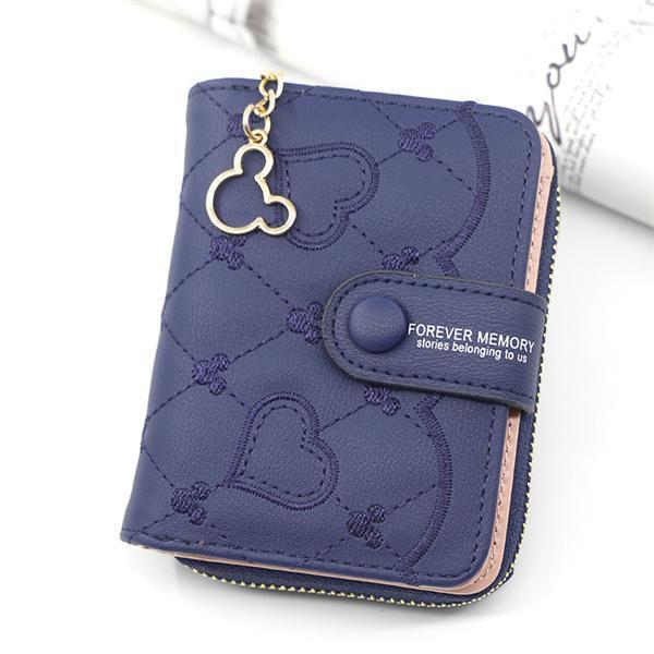 二つ折り財布 レディース 財布 サイフ ウォレット シンプル ミニ財布 wallet 大収納 大容量 多機能 カード入れ コンパクト 可愛い 大人 | ブランド登録なし | 03