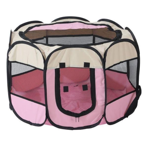 ペットサークル 犬 猫 ケージ ゲージ ペットケージ 折りたたみ 114×58CM Lサイズ | ブランド登録なし | 03
