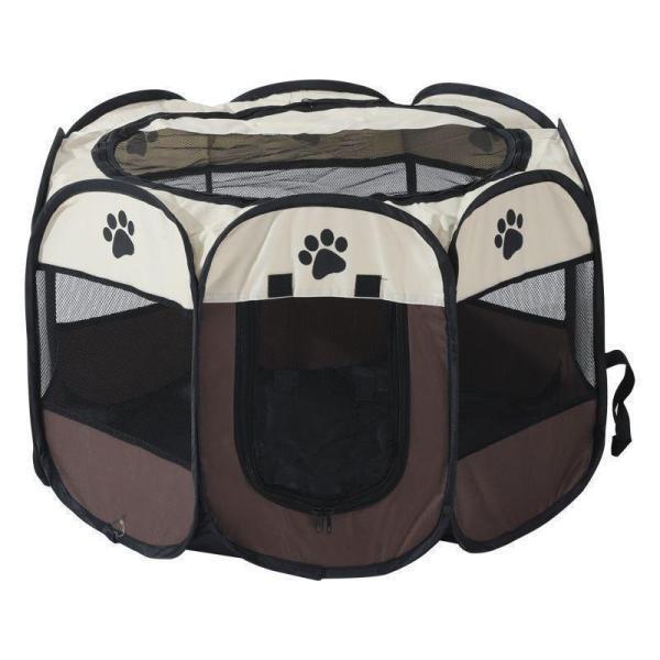 ペットサークル 犬 猫 ケージ ゲージ ペットケージ 折りたたみ 114×58CM Lサイズ | ブランド登録なし | 04