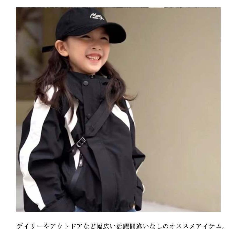 マウンテンパーカー キッズ アウター 女の子 ジャケット 防寒 子供服 ジュニア 裏起毛 スタジャン 男の子 上着 秋 着回しやすい 体型カバー 人気 | ブランド登録なし | 08
