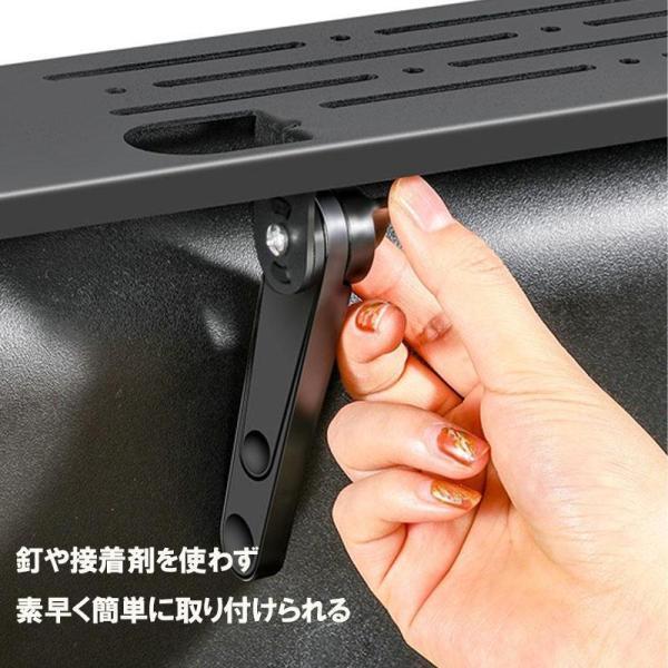 テレビ上ラック テレビ上 ラック 棚 ディスプレイ上 リモコン置き場 収納 テレビ裏 テレビ 背面 テレビ周り | ブランド登録なし | 02