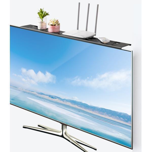 テレビ上ラック テレビ上 ラック 棚 ディスプレイ上 リモコン置き場 収納 テレビ裏 テレビ 背面 テレビ周り | ブランド登録なし | 06