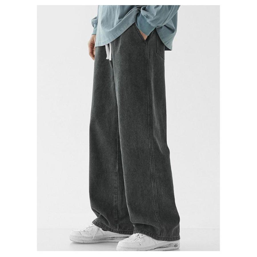 ゆったり ストレッチ メンズ デニム ズボン 冷感 パンツ ジーパン ストレートジーンズ S-3XL デニムパンツ 薄手 夏 全5色 デニムパンツ | ブランド登録なし | 11