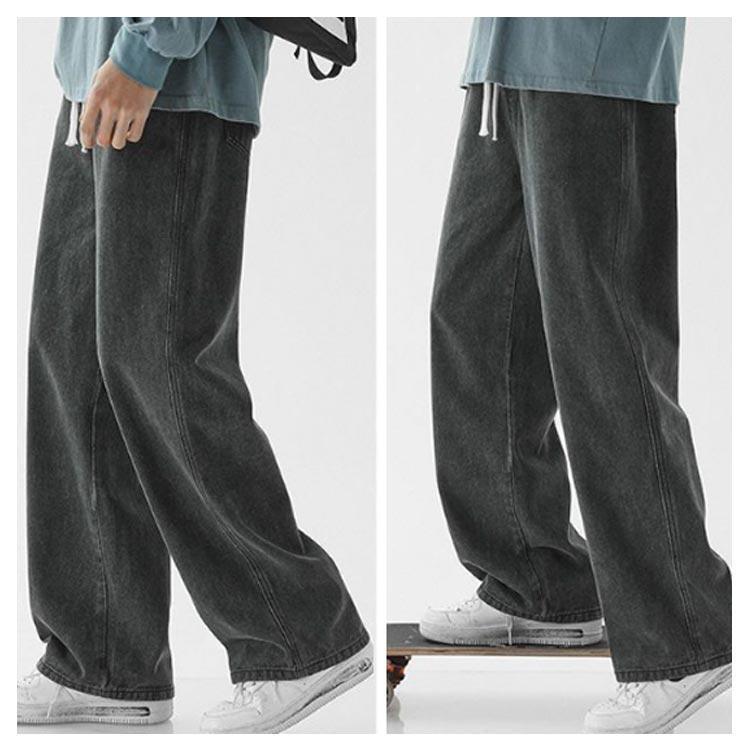 ゆったり ストレッチ メンズ デニム ズボン 冷感 パンツ ジーパン ストレートジーンズ S-3XL デニムパンツ 薄手 夏 全5色 デニムパンツ | ブランド登録なし | 13