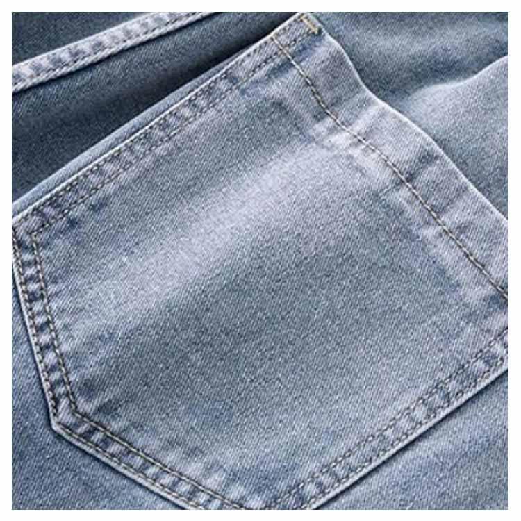 ゆったり ストレッチ メンズ デニム ズボン 冷感 パンツ ジーパン ストレートジーンズ S-3XL デニムパンツ 薄手 夏 全5色 デニムパンツ | ブランド登録なし | 18